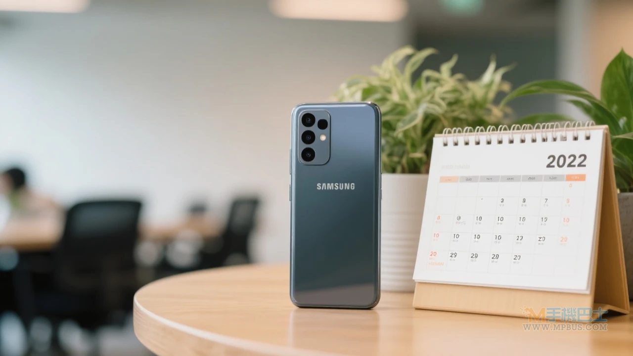 新款三星手機與七年支援標示